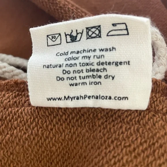 Myrah Penaloza Cotton Lounge Wrap - Picture 10 of 12